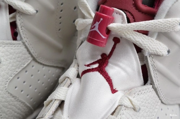 Bmlin shoes 384664-116 white Retro Maroon 6 Air Jordan 0728